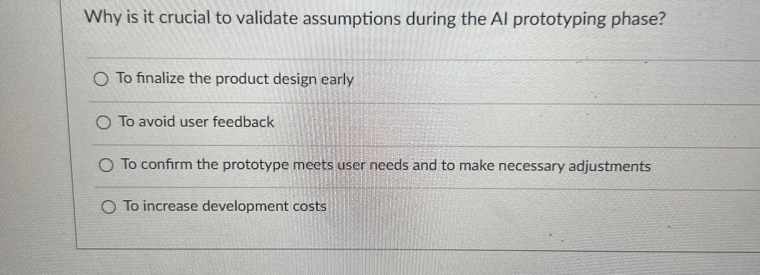 Why is it crucial to validate assumptions during