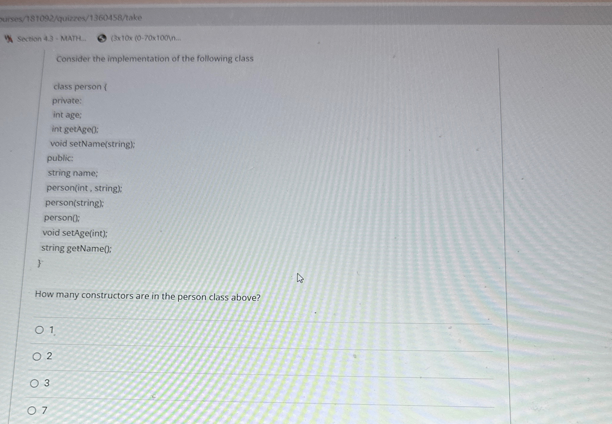 Section 4 . 3 - MATH... . . . Consider the