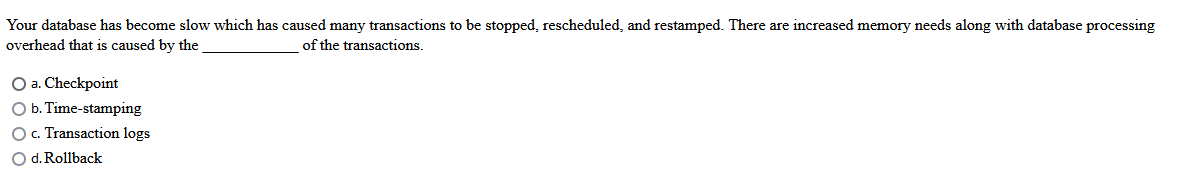 Your database has become slow which has caused