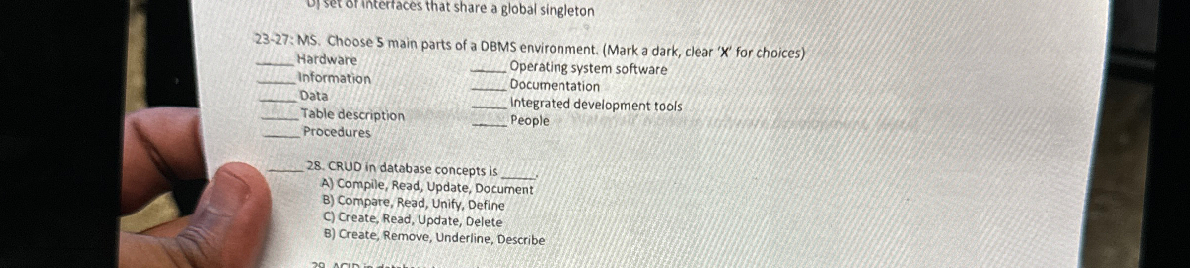 O ) sec of interfaces that share a global