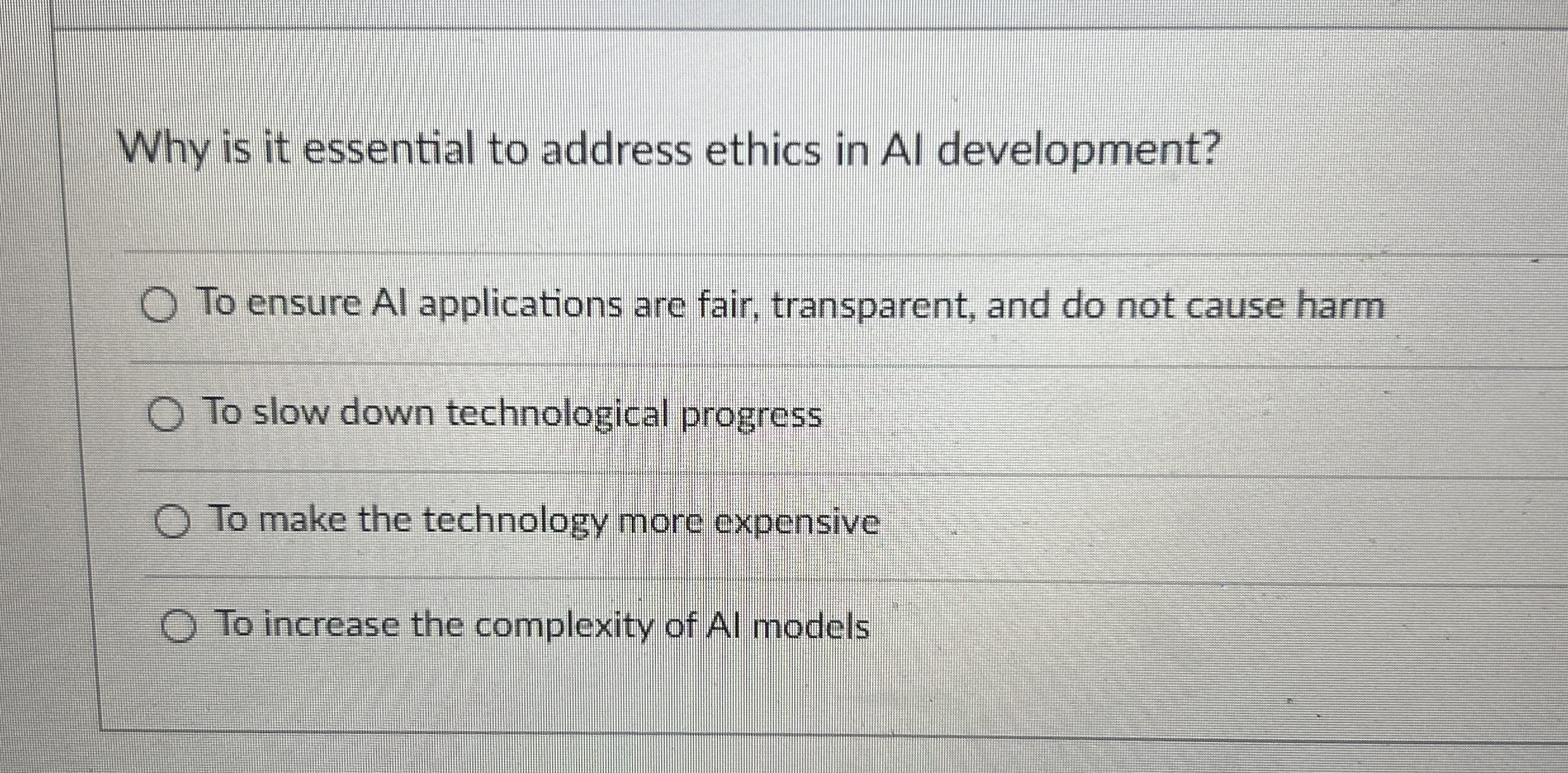 Why is it essential to address ethics in AI