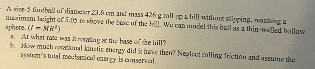 A size - 5 football of diameter 2 3 . 6 cm and