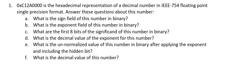 0 C 1 2 A 0 0 0 0 is the hexadecimal