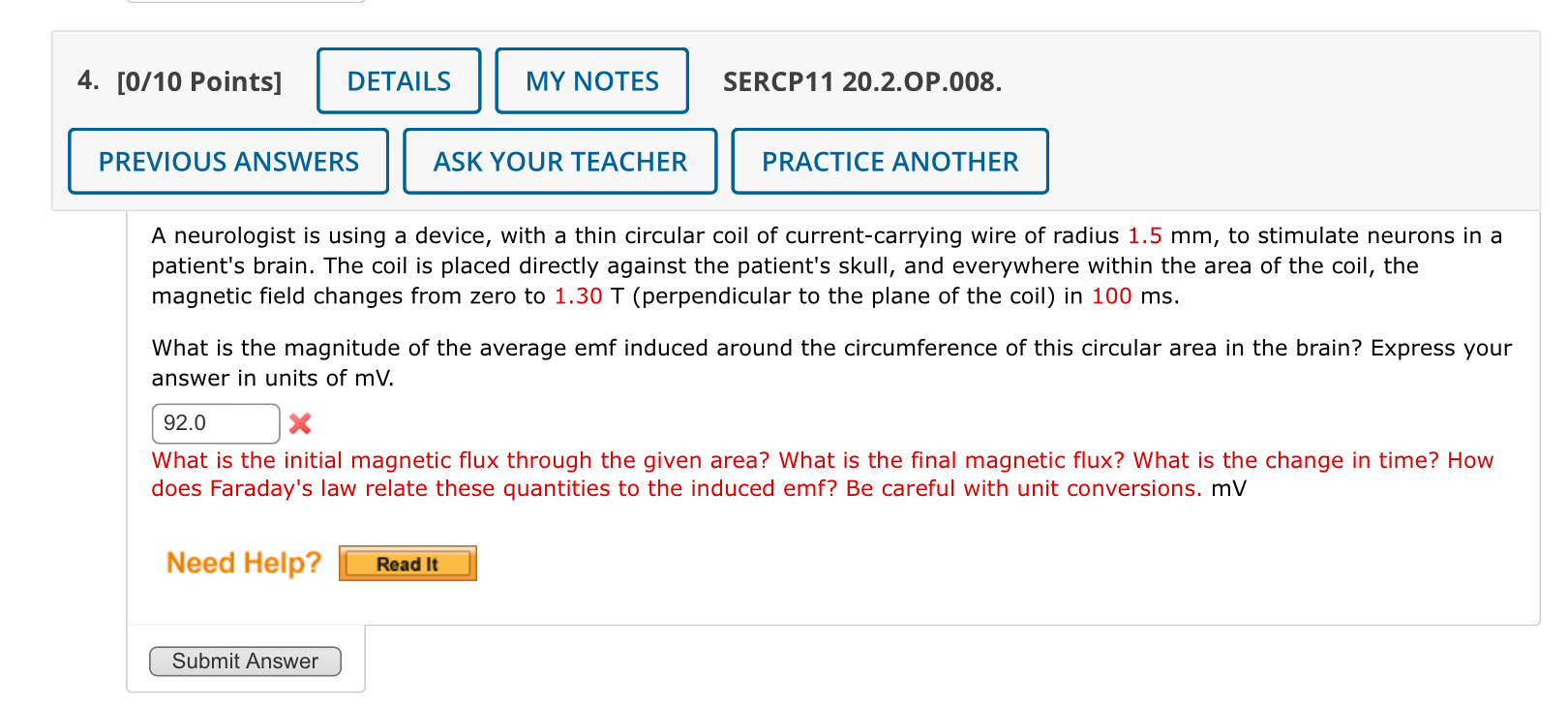 [ 0 / 1 0 Points ] SERCP 1 1 2 0 . 2 . 0 P . 0 0