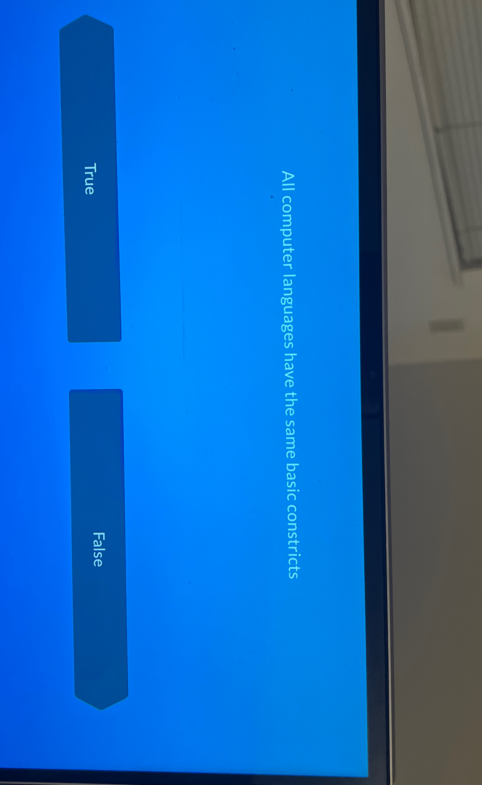 All computer languages have the same basic