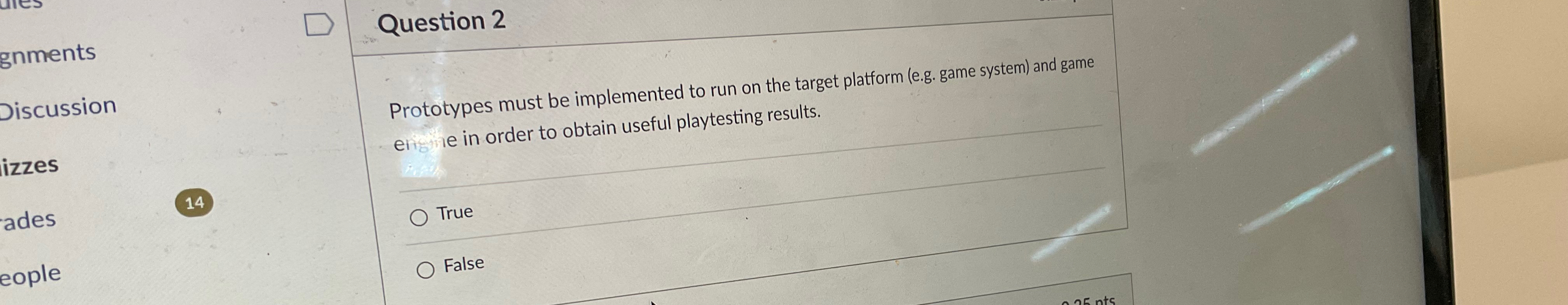 Question 2 Prototypes must be implemented to run