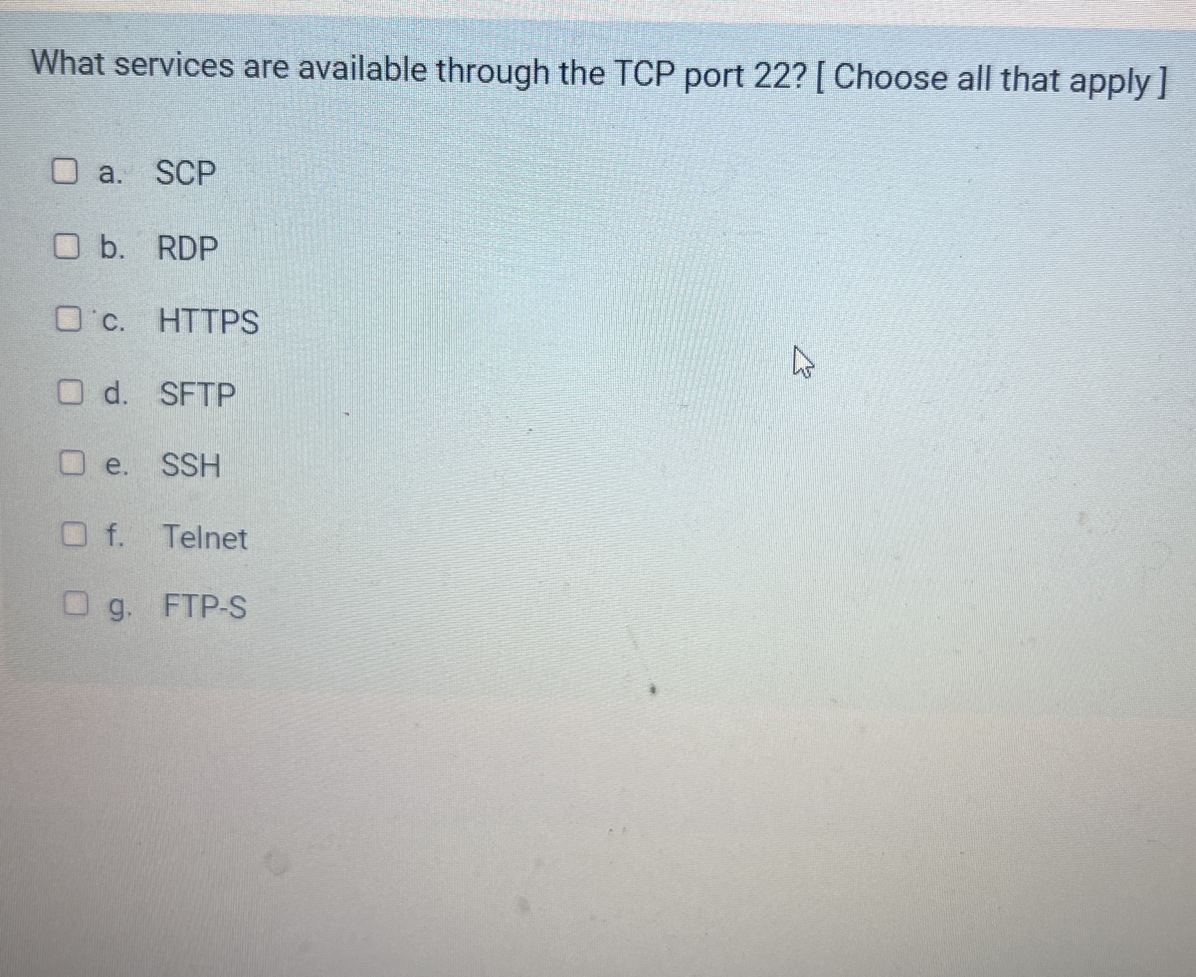 How can I figure out What services are available