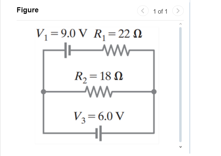 Figure 1 of 1 Assume that in the circuit shown in