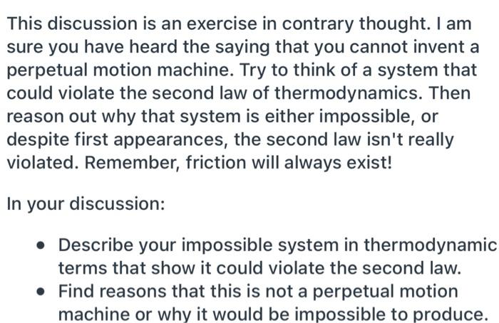 can you give a different example than a fridge?