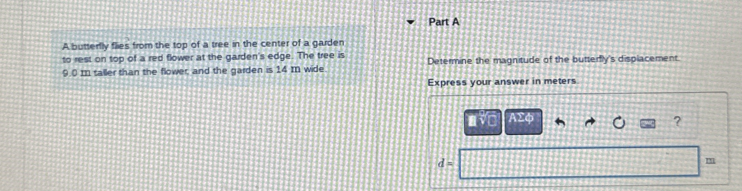 A buttertly fhes from the top of a tree in the