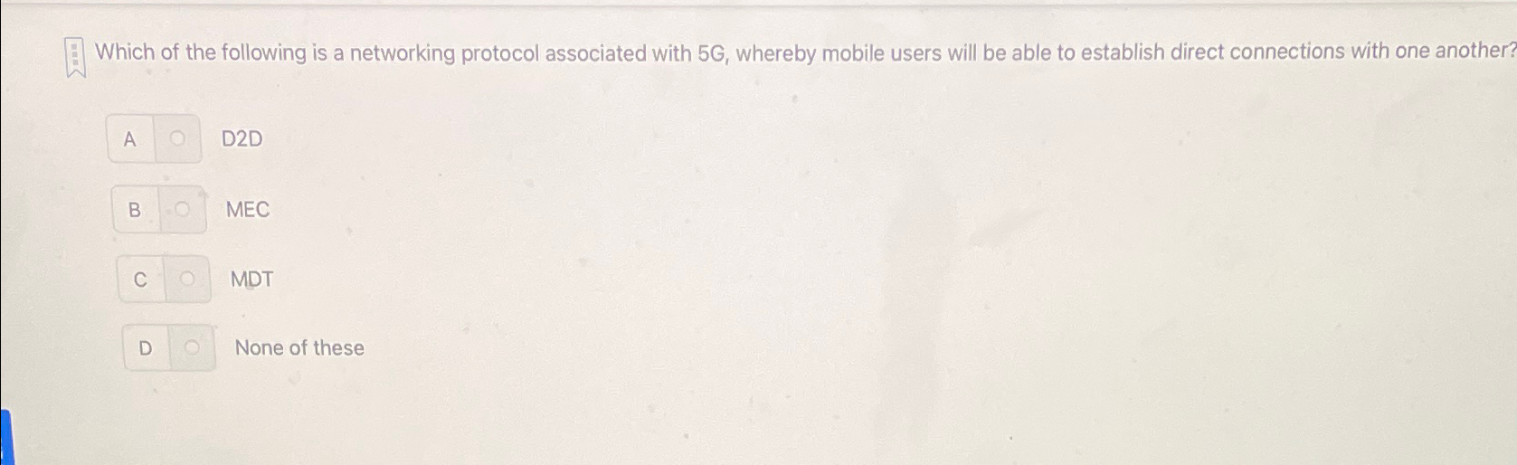 Which of the following is a networking protocol