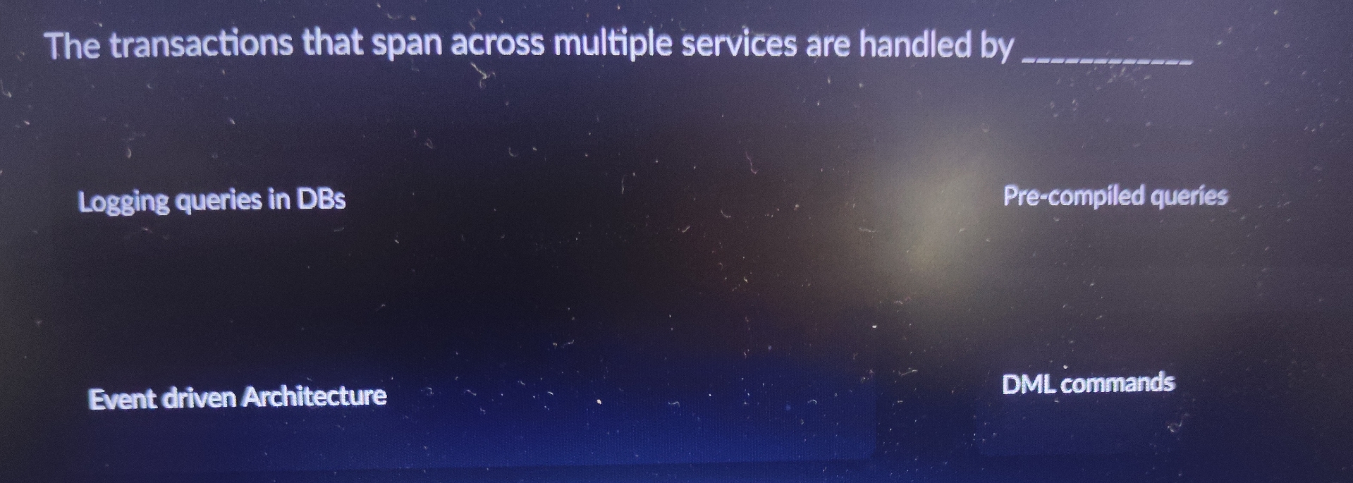 The transactions that span across multiple