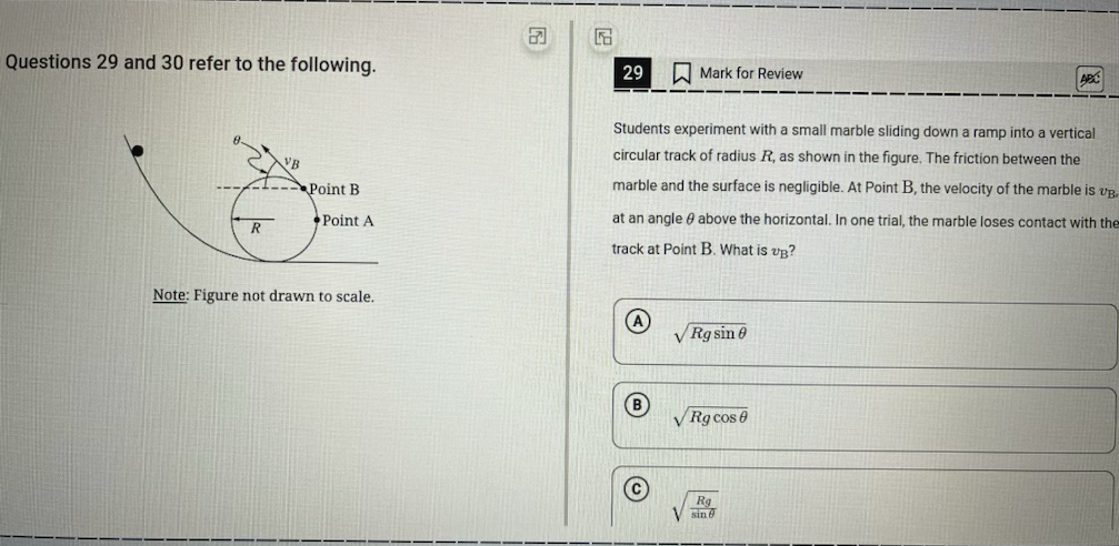 Questions 2 9 and 3 0 refer to the following. 2 9