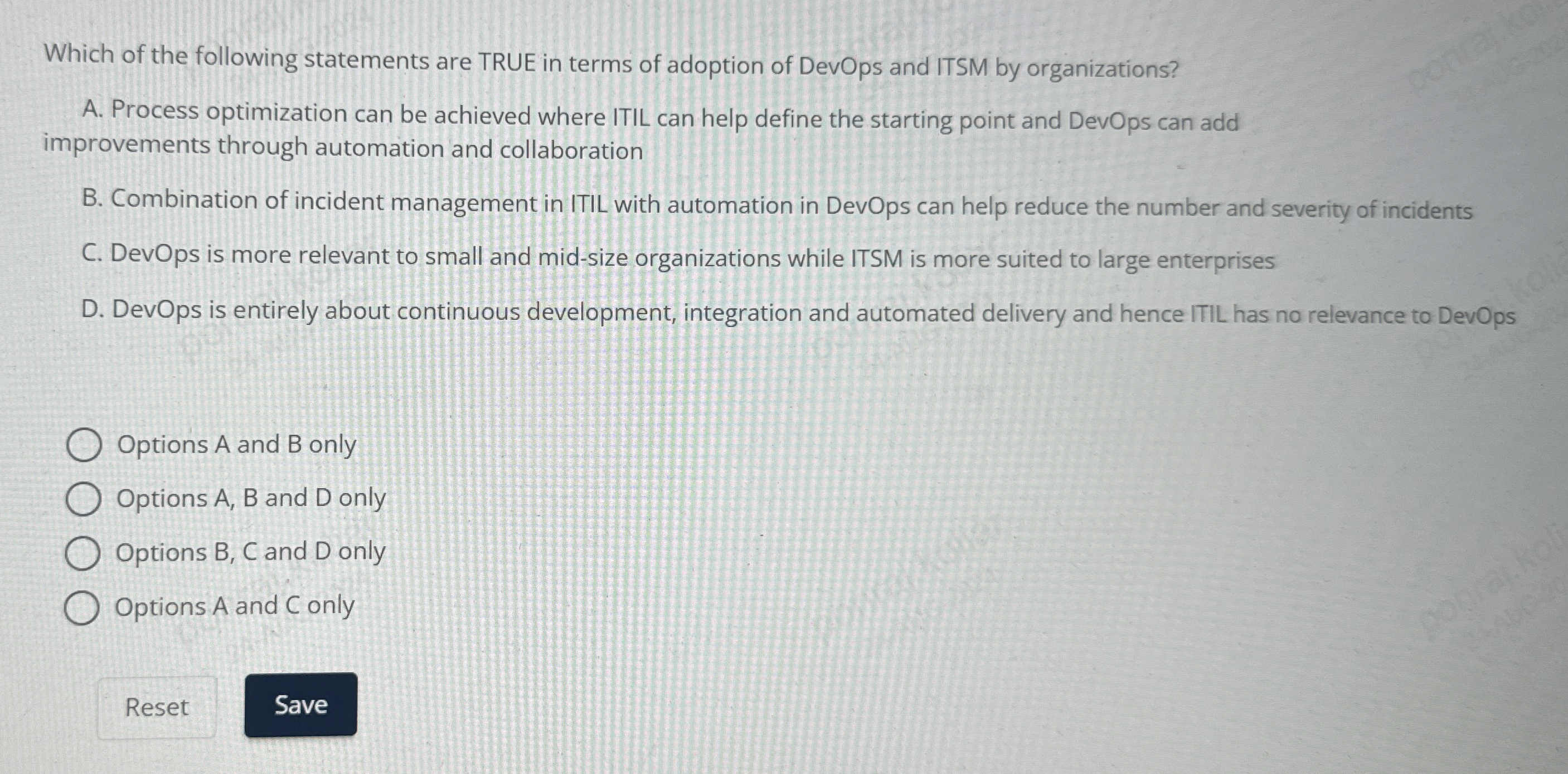 Which of the following statements are TRUE in