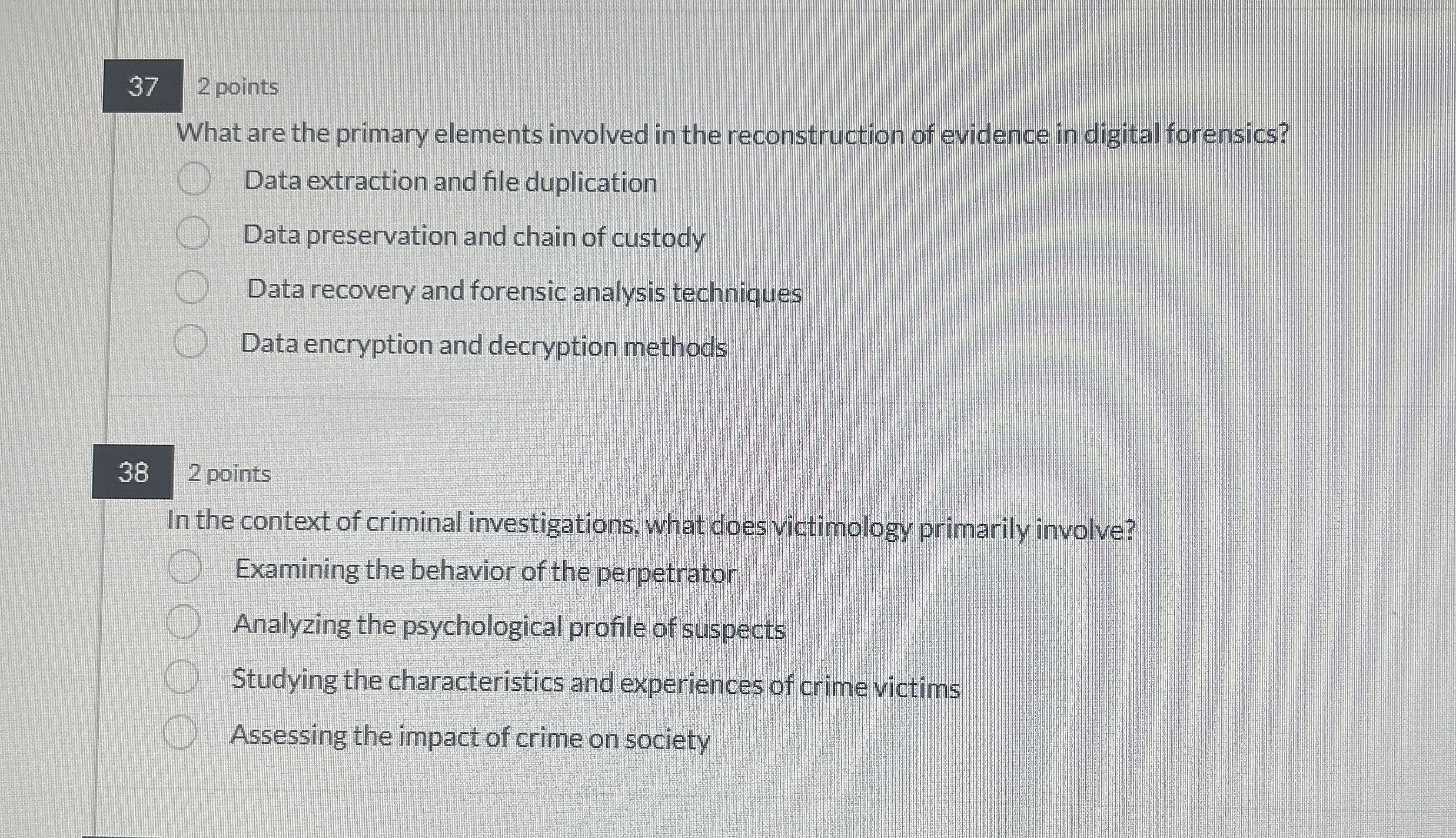 3 7 2 points What are the primary elements