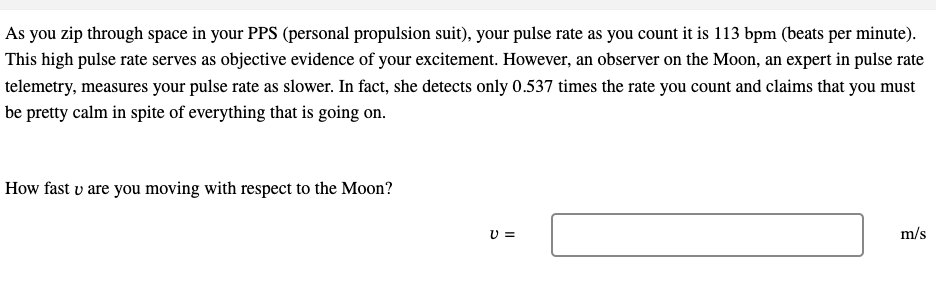 As you zip through space in your PPS ( personal