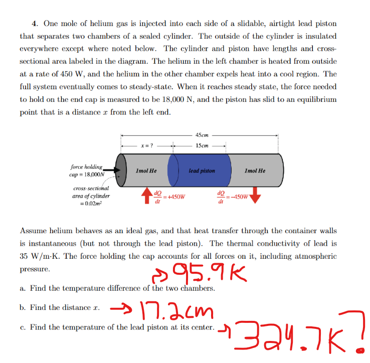 PHYSICS 2 : PLEASE SHOW HOW TO GET ANSWERS, PART