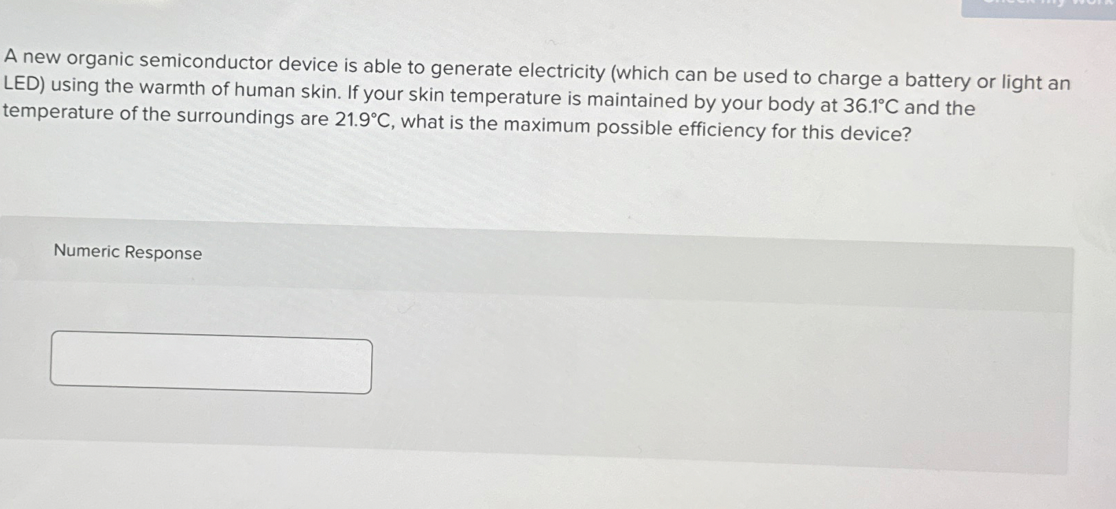 A new organic semiconductor device is able to
