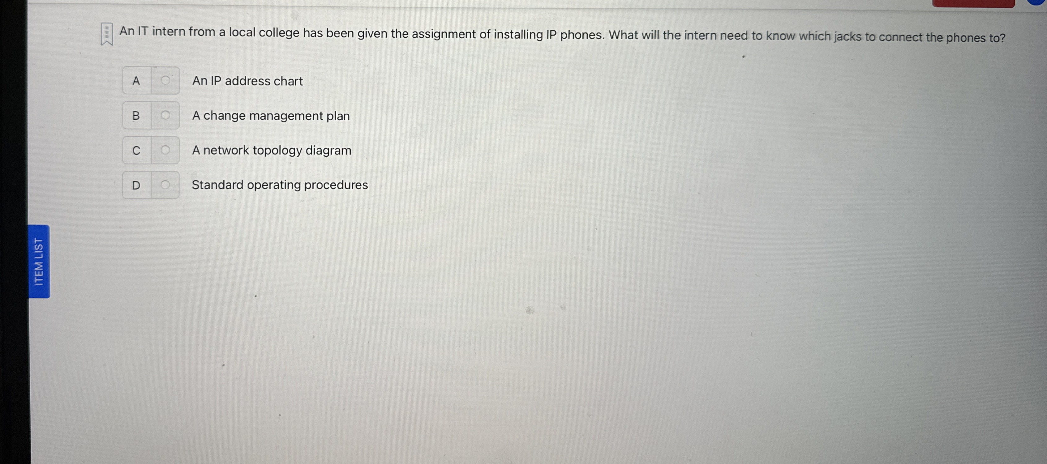 An IT intern from a local college has been given