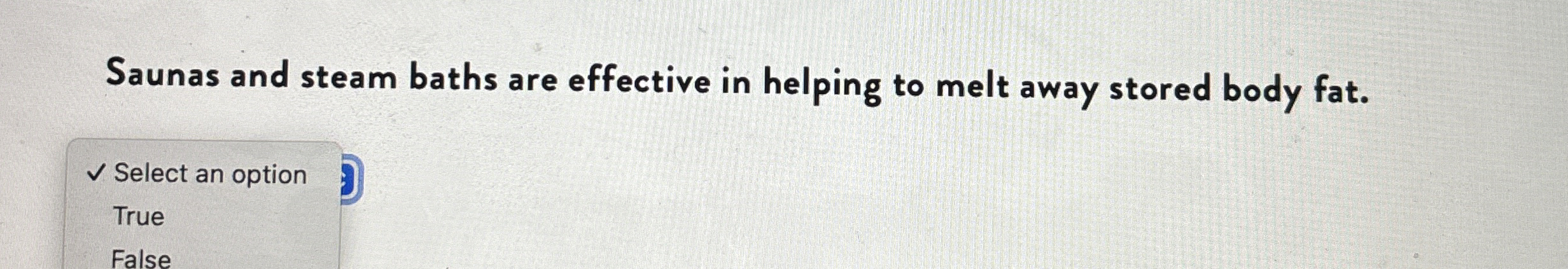 Saunas and steam baths are effective in helping