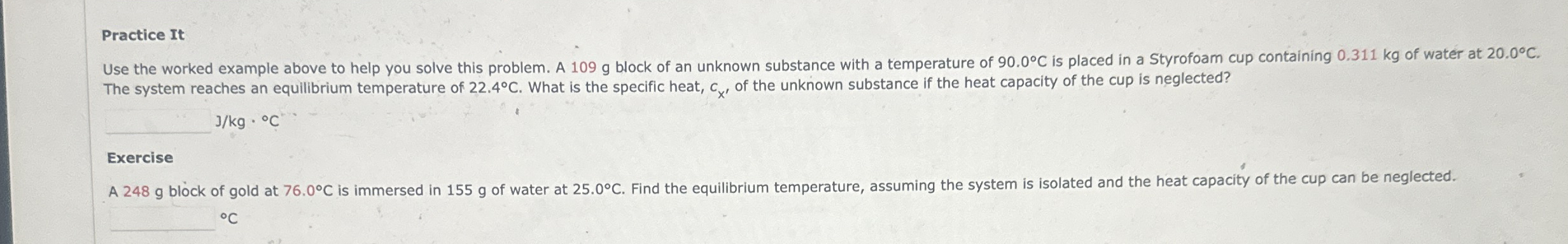 Practice It Use the worked example above to help