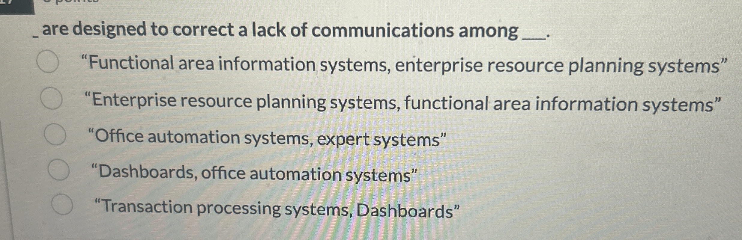 _ are designed to correct a lack of