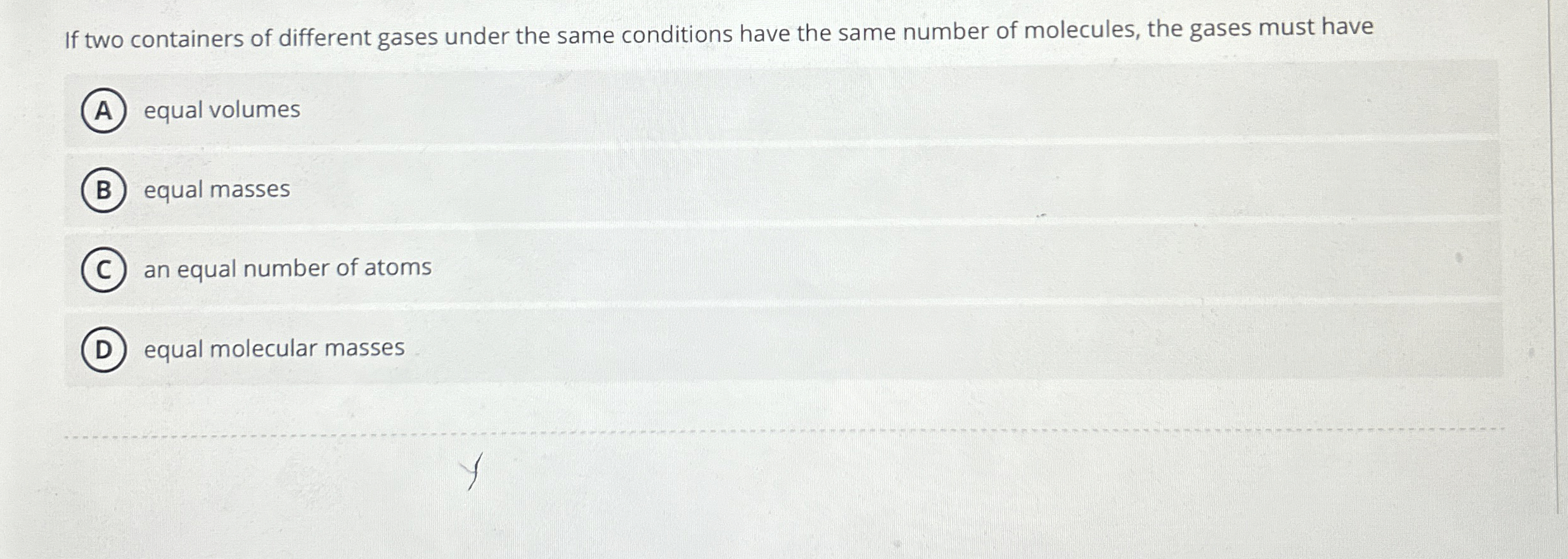 If two containers of different gases under the