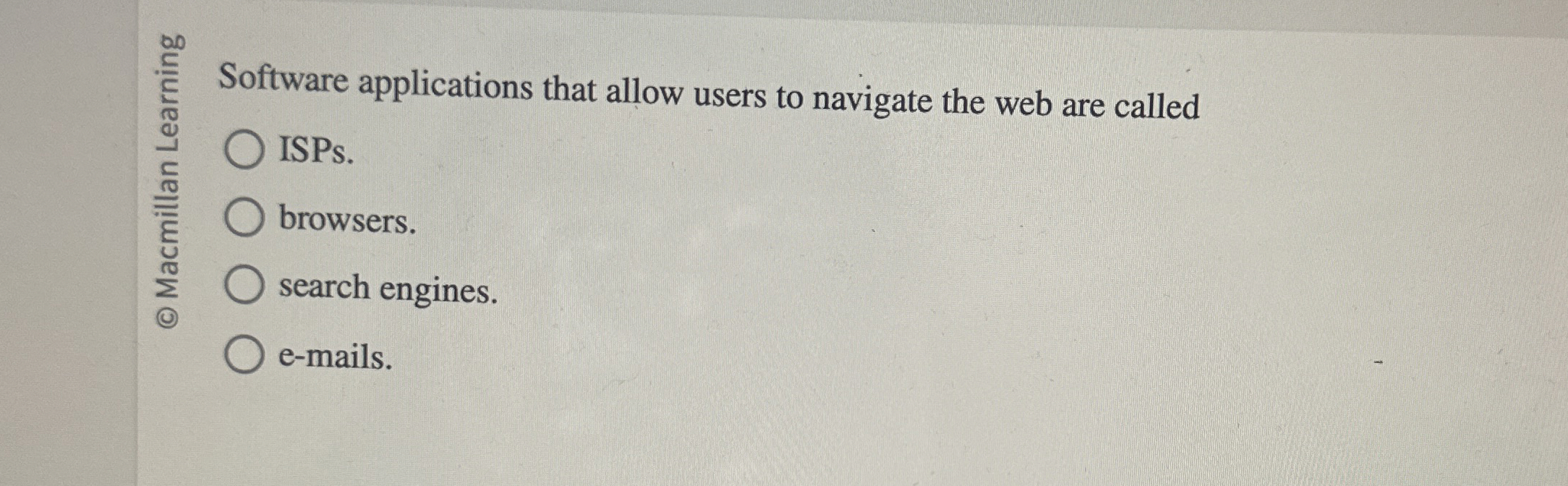 Software applications that allow users to
