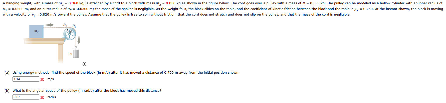 with a velocity of \ ( v _ { i } = 0 . 8 2 0 \