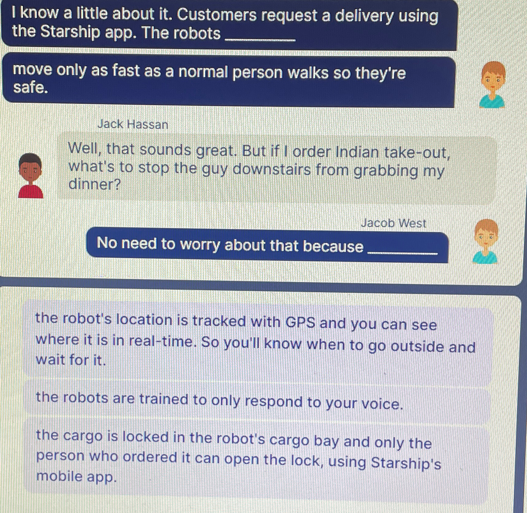 I know a little about it . Customers request a