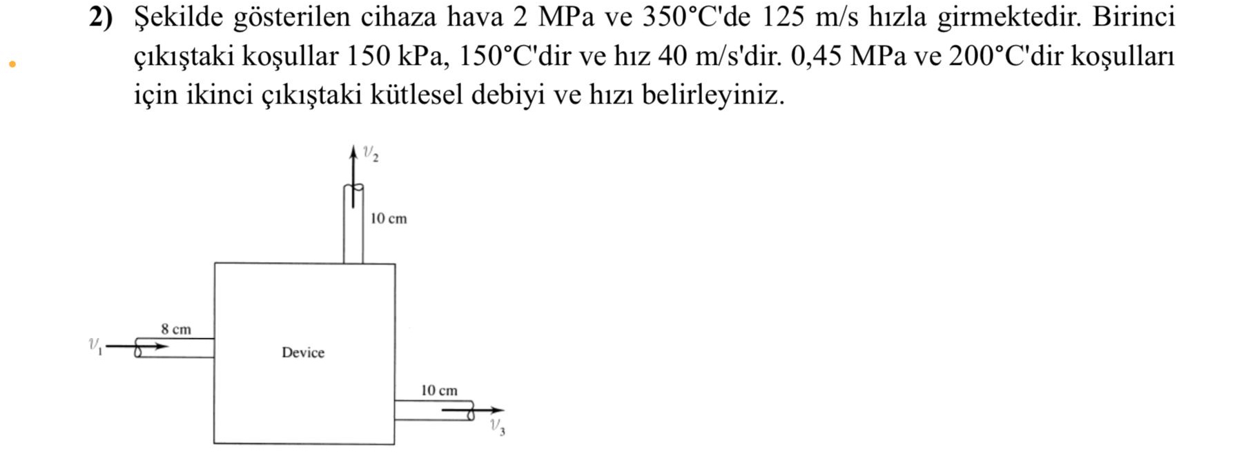 ekilde g sterilen cihaza hava 2 MPa ve 3 5 0 C '