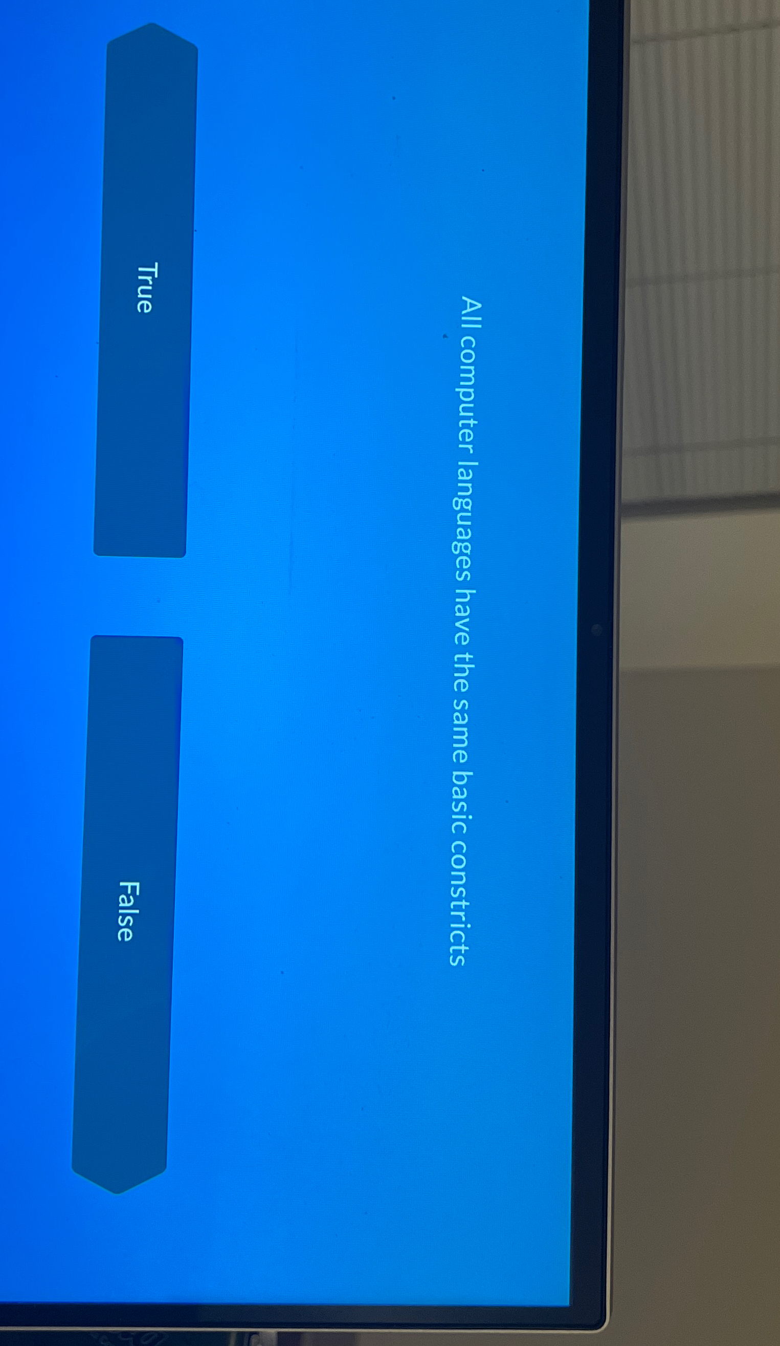 All computer languages have the same basic