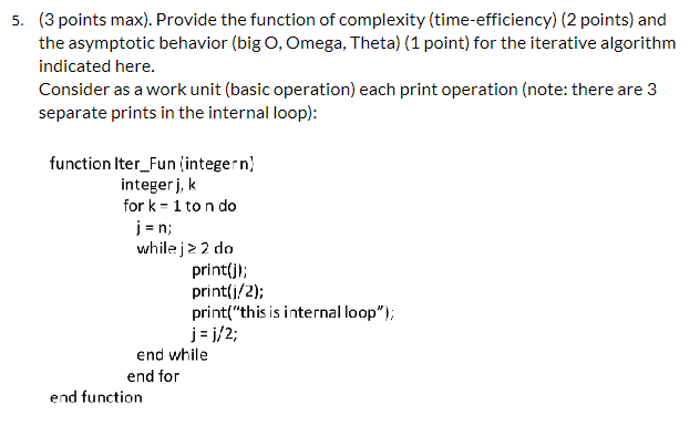 the asymptotic behavior ( big O , Omega, Theta )