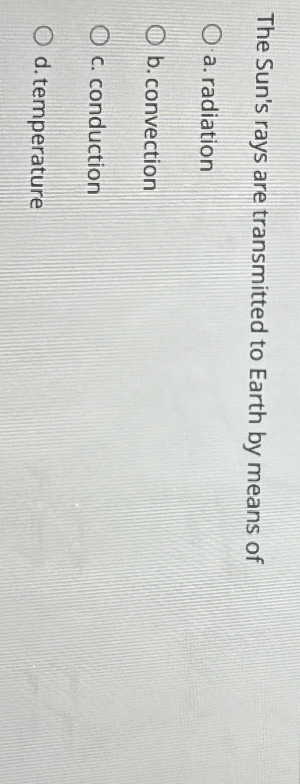 The insulation in walls uses which of the