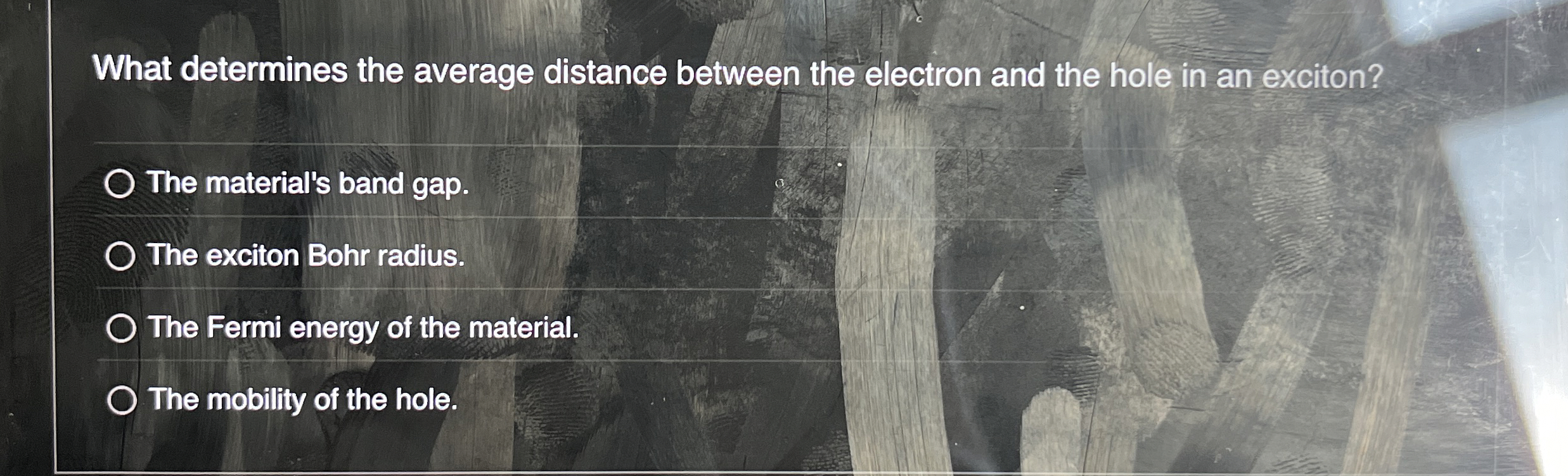What determines the average distance between the