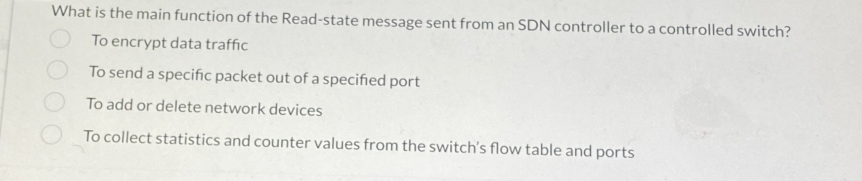 What is the main function of the Read - state