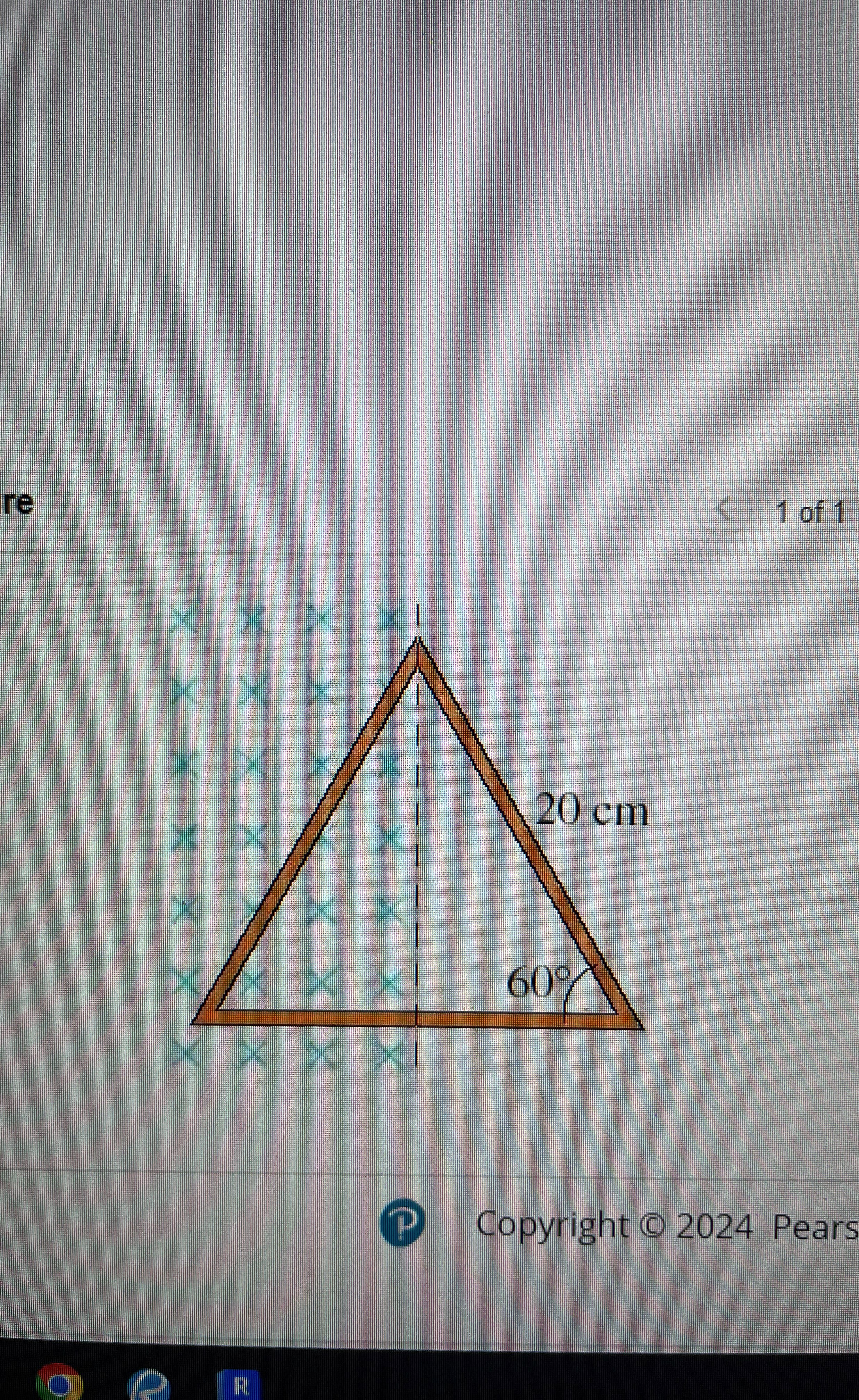 What is the magnitude of the magnetic glux
