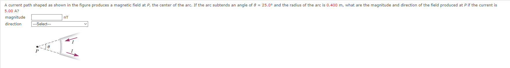 5 . 0 0 A ? magnitude \ ( \ square \ ) nT