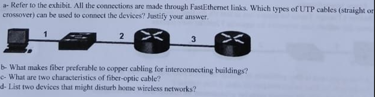 a - Refer to the exhibit. All the connections are