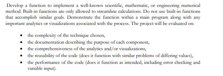 Develop a function to implement a well - known