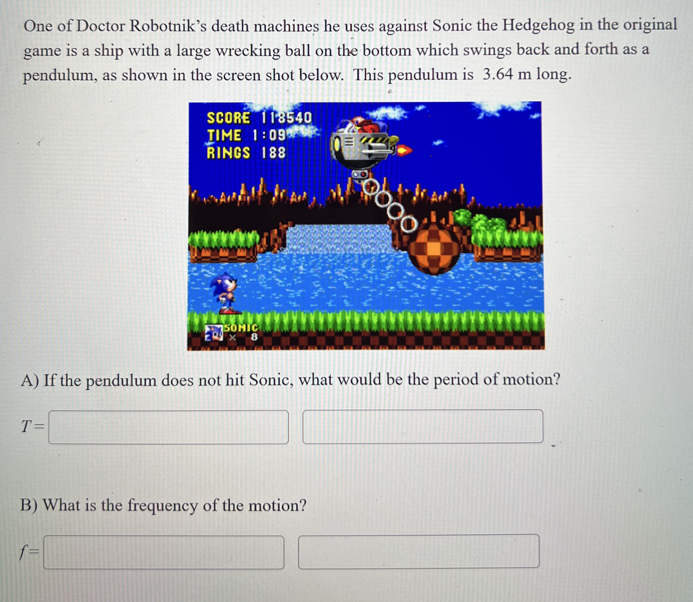 One of Doctor Robotnik's death machines he uses