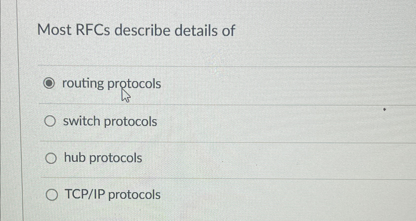What does RFCs mostly describe details of ?