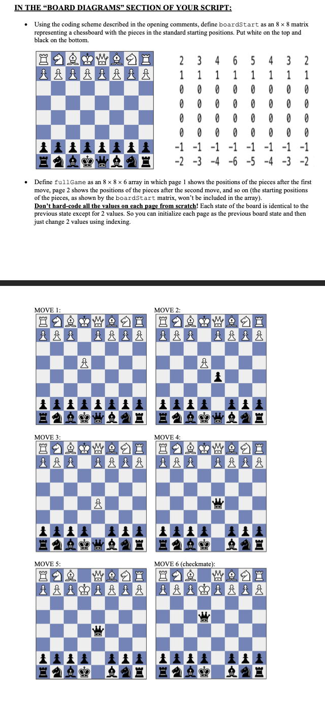 This is for Matlab. This is what I have so far,