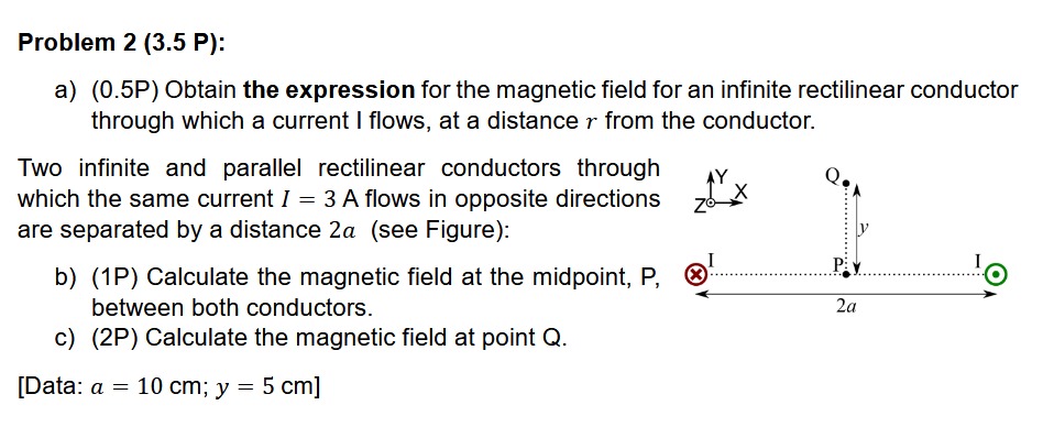 Problem 2 ( 3 . 5 P ) : a ) ( 0 . 5 P ) Obtain