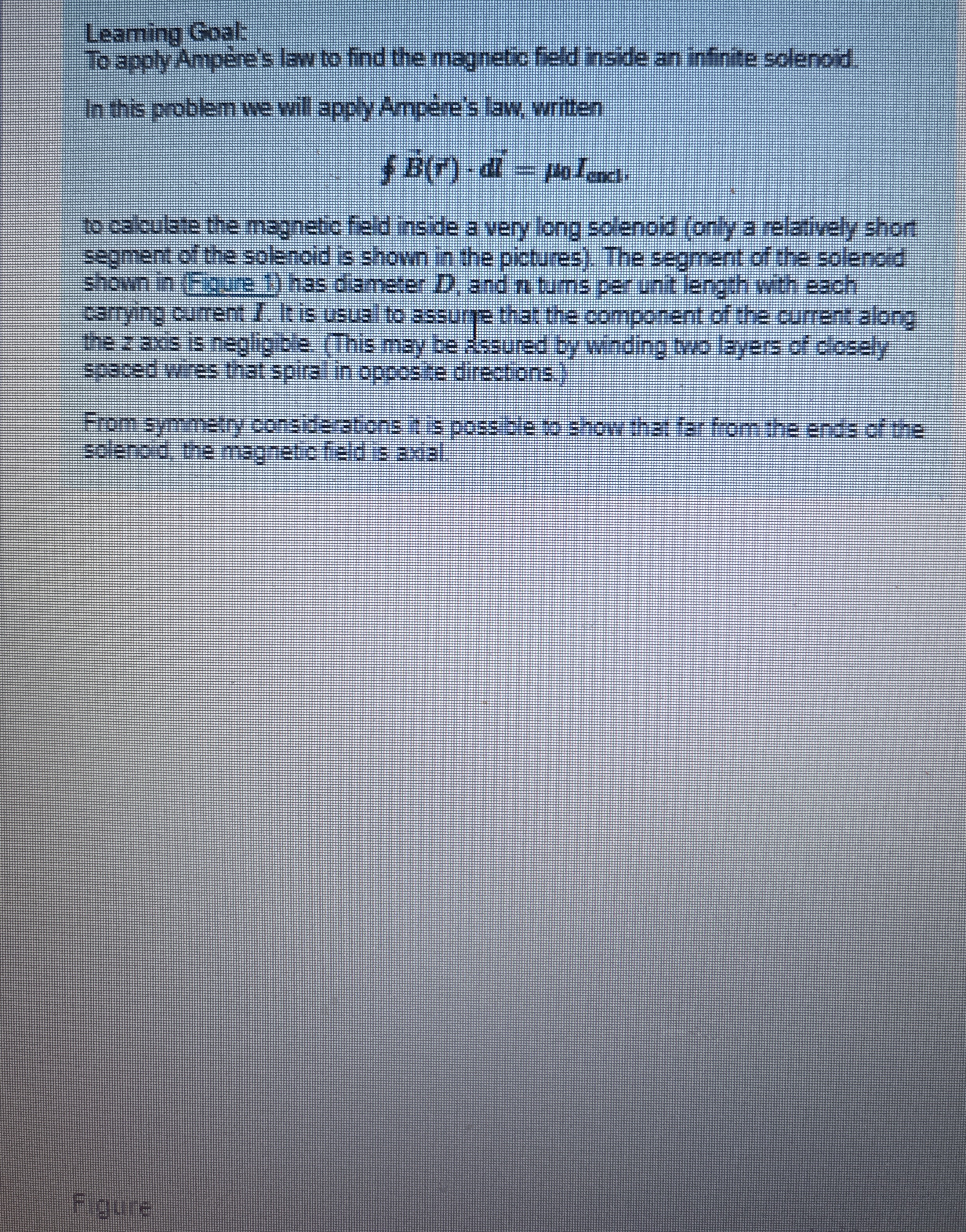 Assume that loop B has length L along k . What is