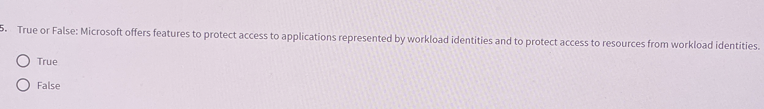 True or False: Microsoft offers features to