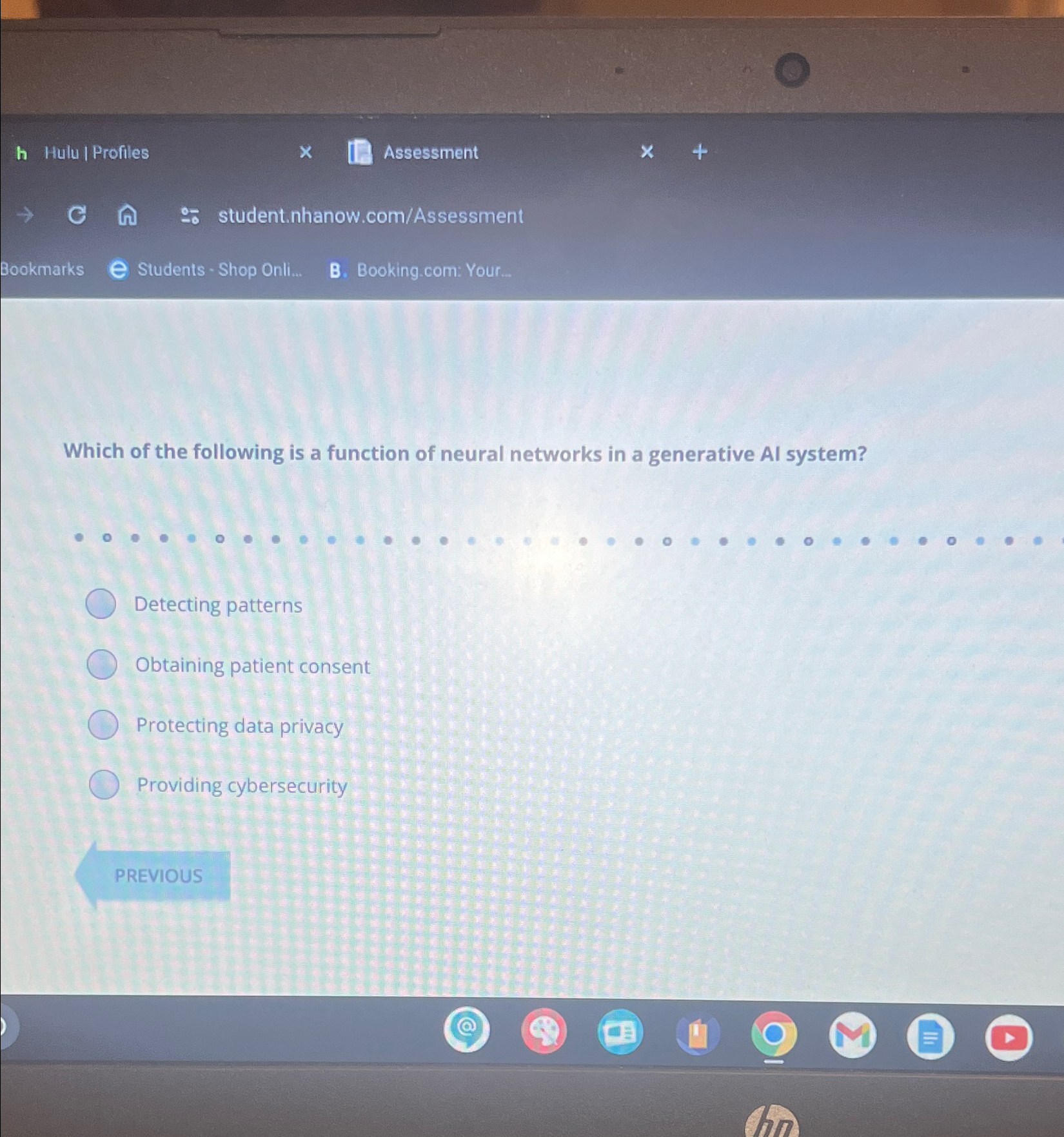 h Hulu | Profiles Assessment : '