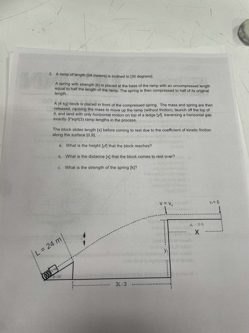 A ramp of length [ 2 4 meters ] is inclined to [