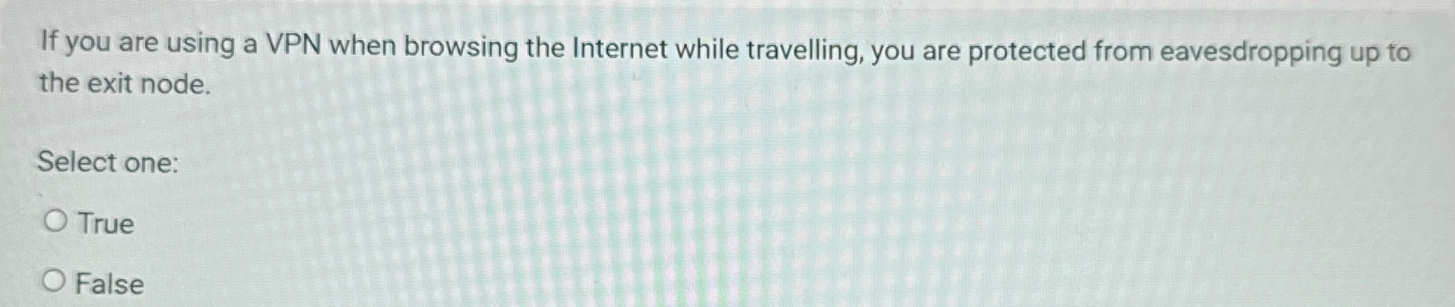 If you are using a VPN when browsing the Internet