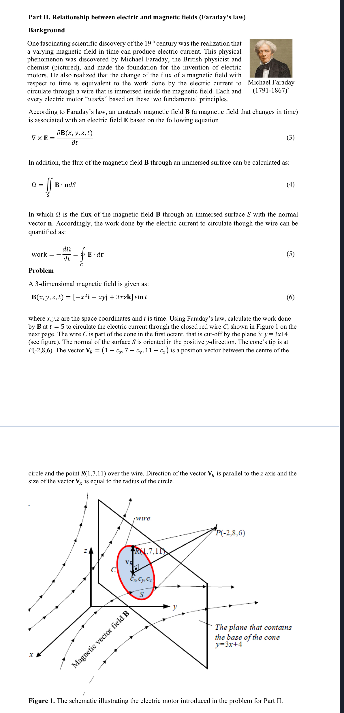 Part II . Relationship between electric and